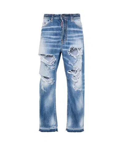 Dsquared2 Bro Jeans In Blue