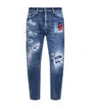 Dsquared2 Denim Bro Jeans In Blue