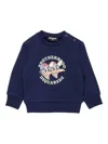 Dsquared2 Brotherhood Sweatshirt In Blue