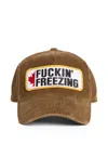 Dsquared2 Cotton Cap In Brown