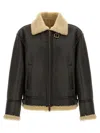 Dsquared2 Men Aviator Jacket In Black