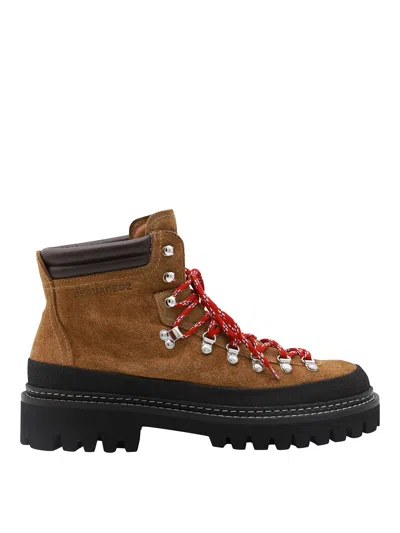 DSQUARED2 BROWN BOOTS