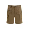 Dsquared2 Multi-pocket Cargo Cargo Shorts In Brown