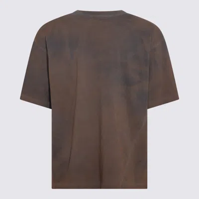 Dsquared2 Brown Cotton T-shirt