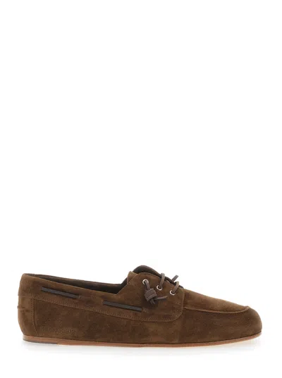 Dsquared2 Dsquared D2 College Suede Loafers In Animal Print