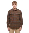Dsquared2 Check-pattern Shirt In Brown