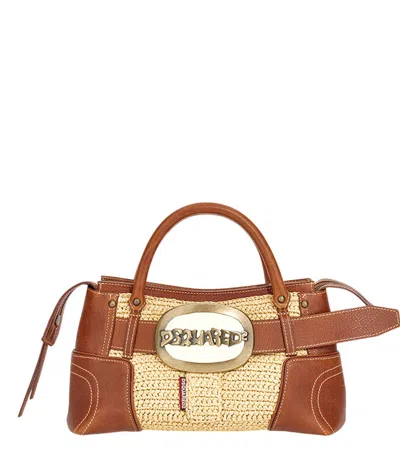 Dsquared2 Brown Small Logo Satchel