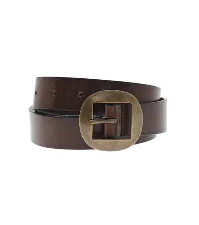 Dsquared2 Brown Solid Formal Belt