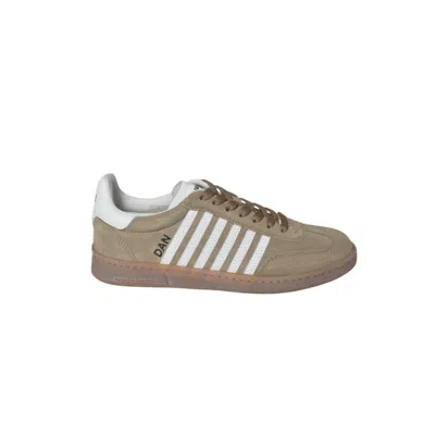 Dsquared2 Brown Suede Boxer Sneakers