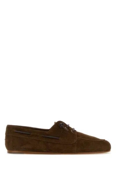 Dsquared2 Dsquared Men Brown Suede D2 College Loafers