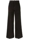 Dsquared2 Wide-leg Corduroy Trousers In Brown