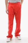 Dsquared2 Burbs Logo Band Sweatpants In Red