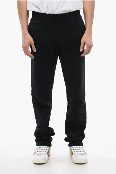 Dsquared2 Brubs Fit Joggers With Star Embroidery In Black