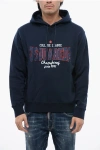 Dsquared2 Brushed Cotton College League Hoodie