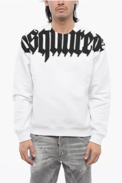 DSQUARED2 BRUSHED COTTON GOTHIC COOL FIT SWEATSHIRT
