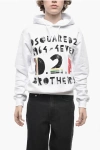 Dsquared2 Brushed Cotton Hoodie 4ever In Multi