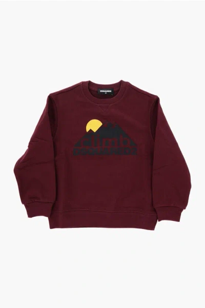 Dsquared2 Brushed Cotton Relax Crew-neck Sweatshirt