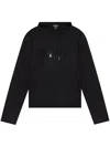 Dsquared2 Brushed-finish Hoodie In Black