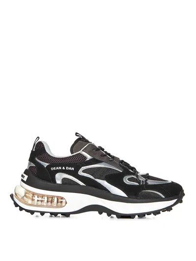 DSQUARED2 ZAPATILLAS - NEGRO