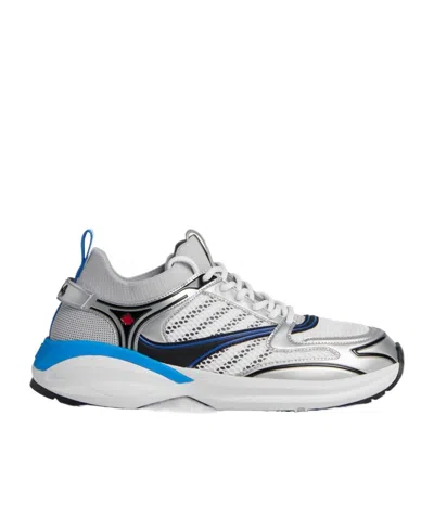Dsquared2 Bubble Panelled Sneakers In White