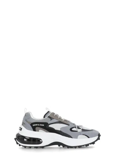 Dsquared2 Bubble Sneakers In Grey