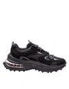 Dsquared2 Bubble Chunky Mesh Low Top Sneakers In Black