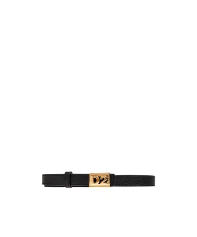 Dsquared2 Buckle Belt In Black