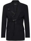 Dsquared2 Sakko Mit Schnallendetail In Schwarz