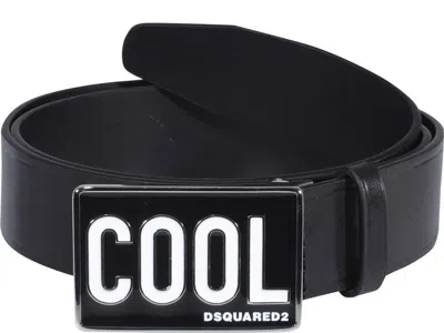 Dsquared2 Buckle Logo Belt  In Default Title
