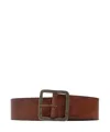 Dsquared2 Buckled Leather Belt In Brown