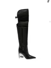 Dsquared2 Buckle-detail Pointed-toe Boots In Black