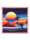 Dsquared2 Summer Lovers Multicolor Silk Foulard