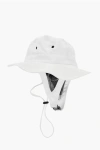 Dsquared2 Buket Cotton Hat In Solid Color In White