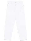 Dsquared2 Bull Denim Jeans In White
