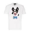 Dsquared2 Logo Printed Crewneck T-shirt In White
