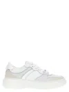 Dsquared2 Shielded Rubber Sole Sneakers With Perforated Toe