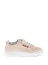 Dsquared2 Textured Leather Bumber Low-top Sneakers In Pink