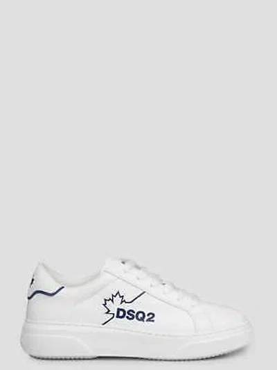 Pre-owned Dsquared2 Bumper Sneakers In White