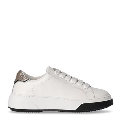 Dsquared2 Bumper Sneakers In Bianco Neutri