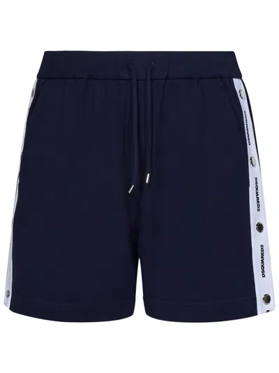 Dsquared2 Burbs Shorts In Blue