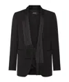 Dsquared2 Button-down Blazer In Black