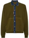 Dsquared2 Supernegative Dyed Relax Fit Cardigan In Green