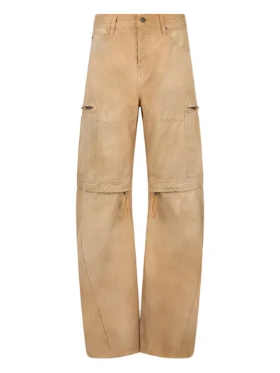 Dsquared2 Button-fastening Trousers In Neutral