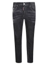 DSQUARED2 BUTTON FITTED JEANS