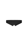 Dsquared2 Button-front Cummerbund In Black