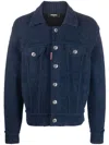 DSQUARED2 DSQUARED2 BUTTON-UP WOOL-BLEND JACKET