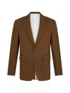 Dsquared2 Buttoned Blazer In Brown