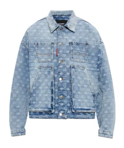 DSQUARED2 DSQUARED2 BUTTONED DENIM JACKET