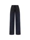 Dsquared2 Buttoned-detail Drawstring Trousers In Blue