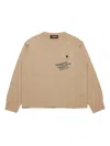 Dsquared2 Buttoned-detail Sweatshirt In Neutrals